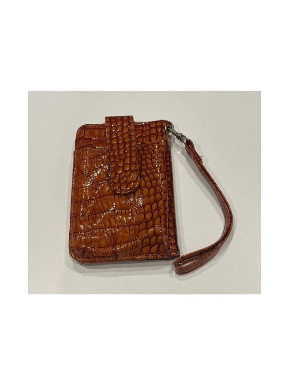 Alligator-Style Phone Case Wallet